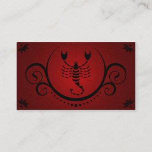 Carte De Visite sophistications de Scorpion