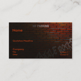 Carte De Visite Sordide