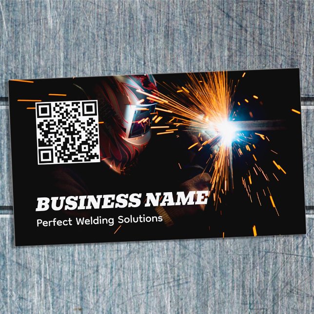 Carte De Visite Soudage QR (Welding QR Business Cards)