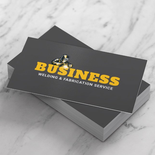 Carte De Visite Soudeur de service de soudage et de fabrication de (Créateur téléchargé)