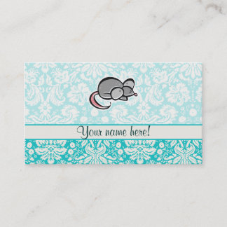 Carte De Visite Souris ; Mignon