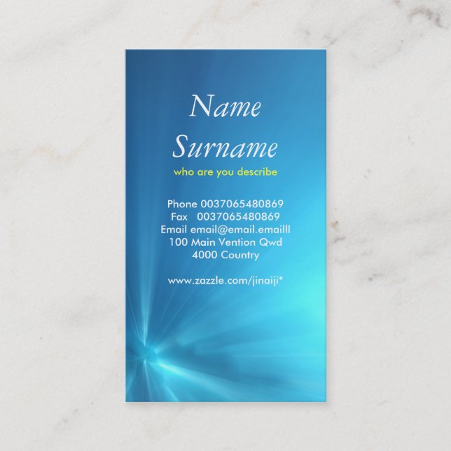 carte de visite sous-marin (Devant)