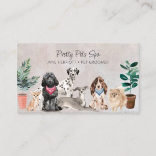 Carte De Visite Spa pour animaux de compagnie
