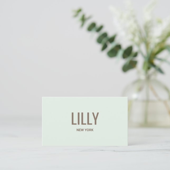 Carte de visite Spa | Professionnel (Debout devant)