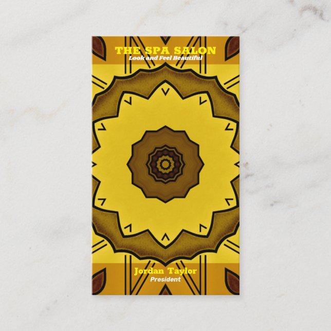 Carte de visite spa Salon (Devant)