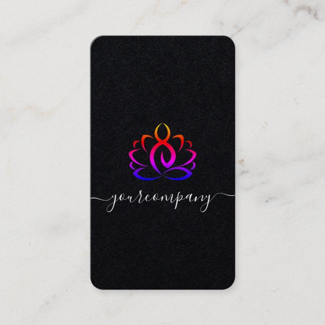 Carte De Visite Spa thérapeute Lotus Health Beauté Salon (Devant)