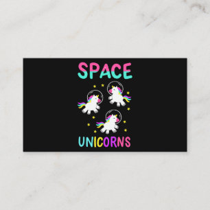 Carte De Visite Space Unicorn I Cute Unicorn I Girl Unicorn 2