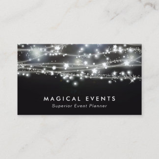 Carte De Visite Sparkling Stars Planification d'événements et dive
