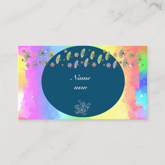 Carte de visite spéciale (Devant)