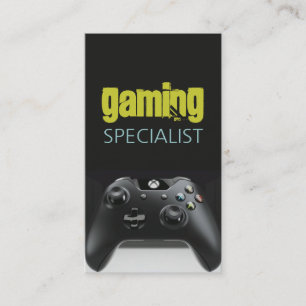 Carte De Visite Spécialiste de jeu de jeu vidéo