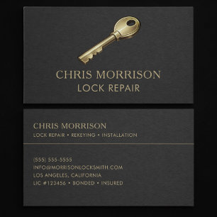 Carte De Visite Spécialiste de la réparation de serrures