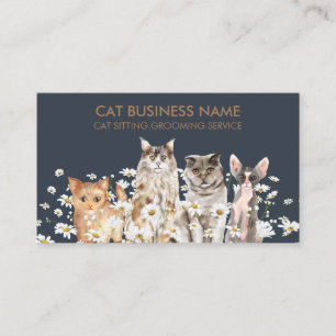 Carte De Visite Spécialiste de l'enlèvement des nœuds de chat