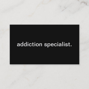Carte De Visite Spécialiste en dépendance
