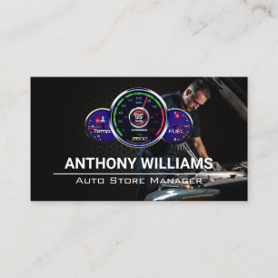 Carte De Visite Speedomètre automatique   Mécanique sur moteur