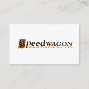 Carte De Visite Speedwagon AVANT JÉSUS CHRIST OS1