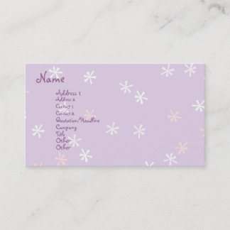 Carte De Visite Spiffy Cupcake