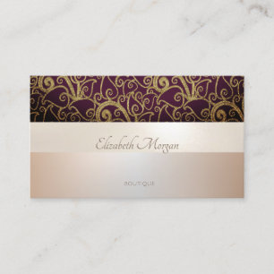 Carte De Visite Spirales Professionnelles Modernes Élégantes Lumin