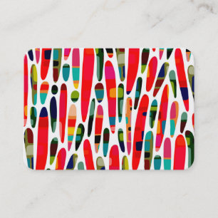 Carte De Visite Splash couleur collé 150222