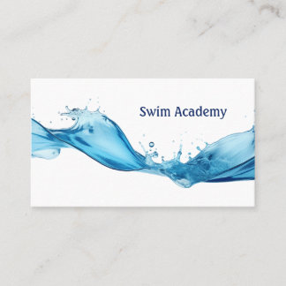 Carte De Visite Splash instructeur de natation