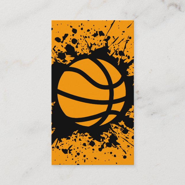 Carte De Visite splatz de basket (Devant)
