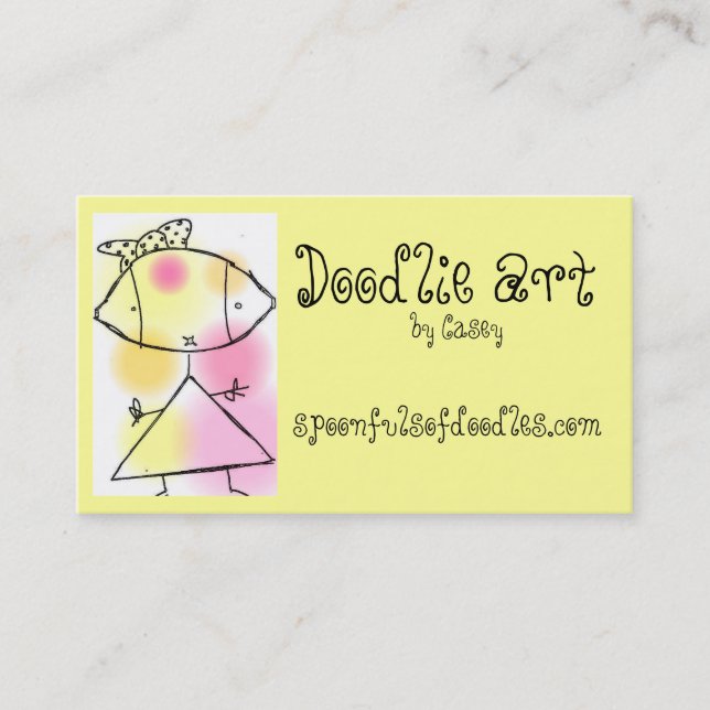 Carte De Visite spoonfulsofdoodles.com (Devant)