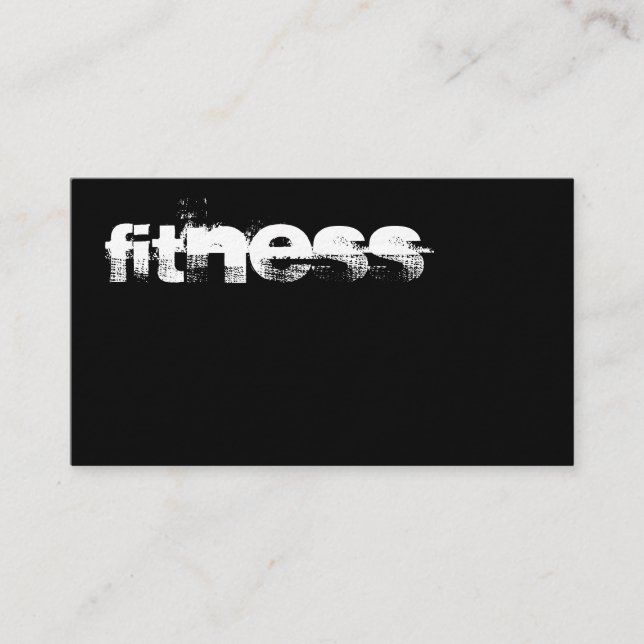 Carte de visite sport ultra-tendance (Devant)
