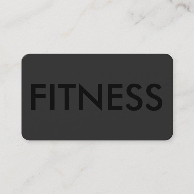 Carte de visite sportif professionnel Black Out Fi (Devant)