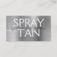 Spray Métal Brossé Argent Tan