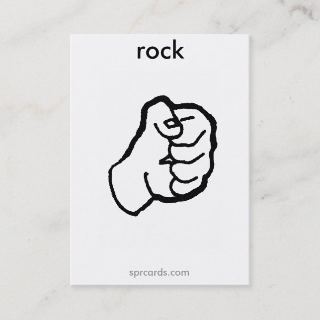 Carte De Visite sprcards-rockcard (Devant)