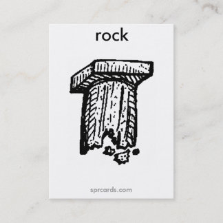 Carte De Visite sprcards-rockcard
