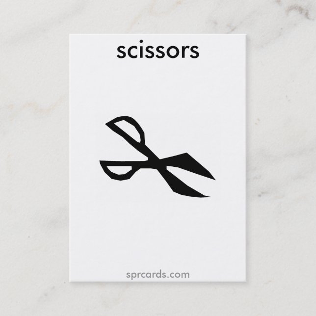 Carte De Visite sprcards-scissorscard (Devant)