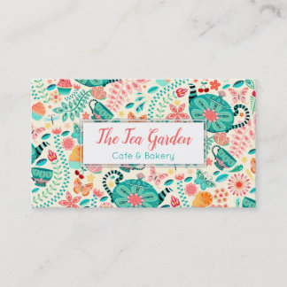 Carte de visite Spring Tea Garden