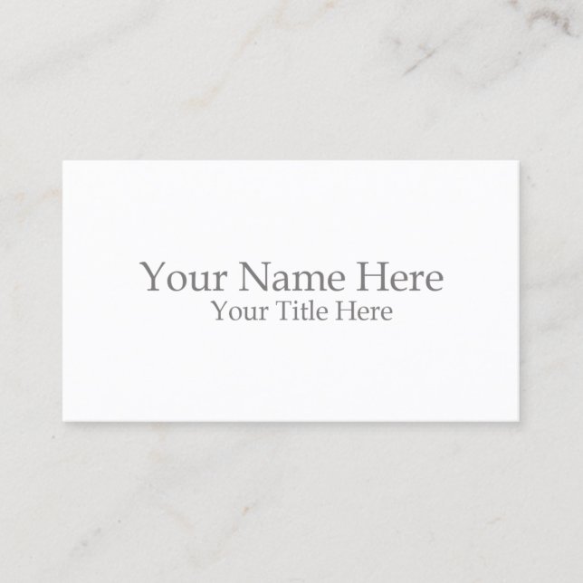 Carte De Visite Standard, 3.5" x 2.0" Business Card (Devant)