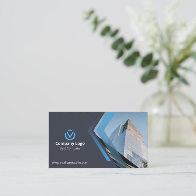 Carte de visite standard, 9,0 cm x 5,0 cm (Debout devant)