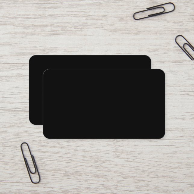 Carte De Visite Standard arrondi 3,5" x 2,0" (Devant/Arrière en situation)