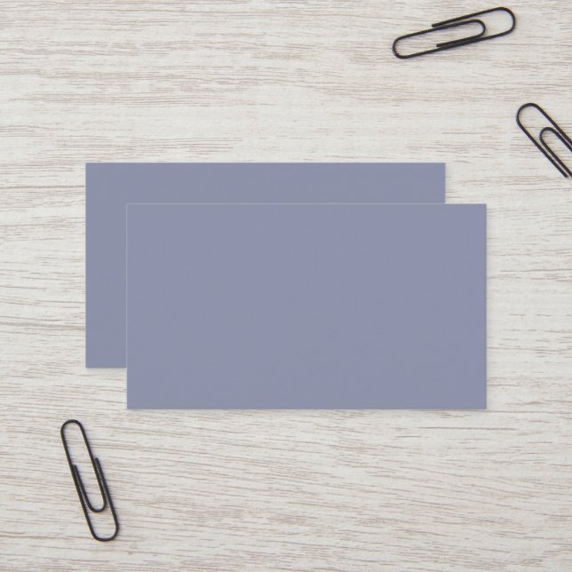 Carte de visite standard cool gris (Devant/Arrière en situation)