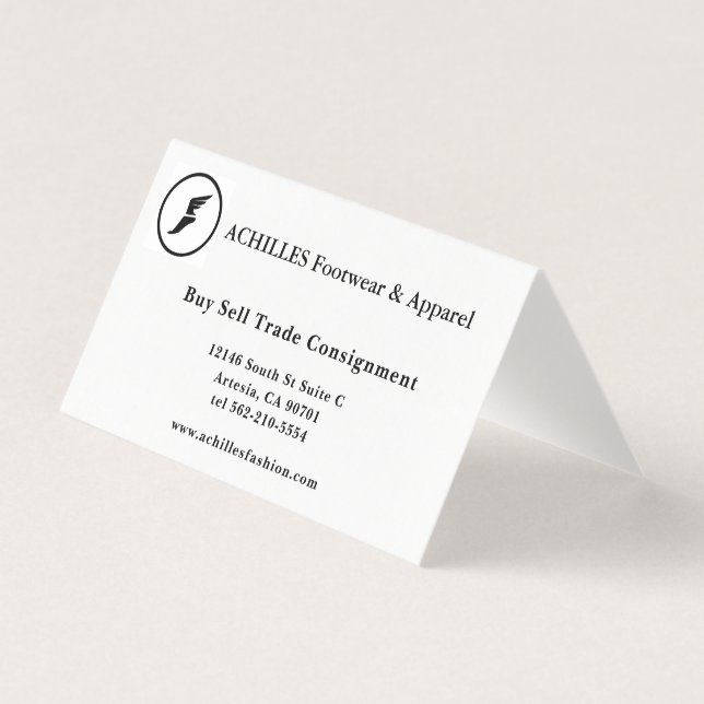 Carte de visite standard de 3,5 pouces x 2,0 pouce (Devant)