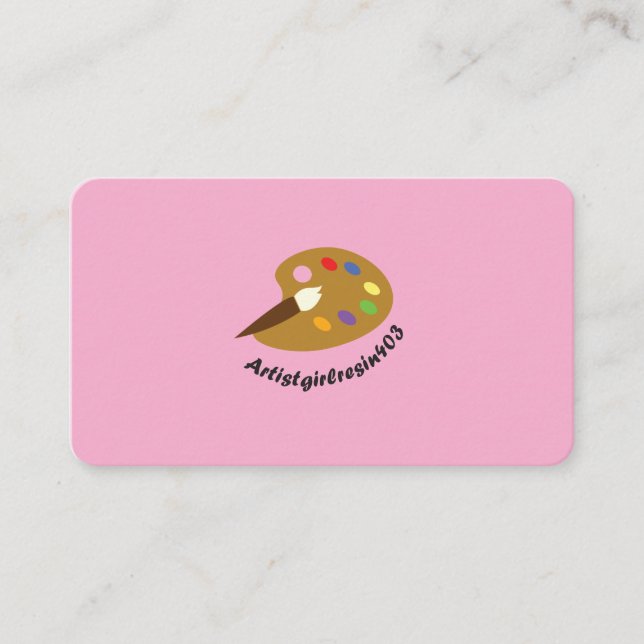 Carte de visite standard de 3,5 pouces x 2,0 pouce (Devant)