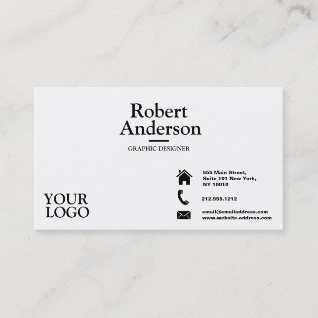 Carte De Visite Standard Premium Pearl (Devant)
