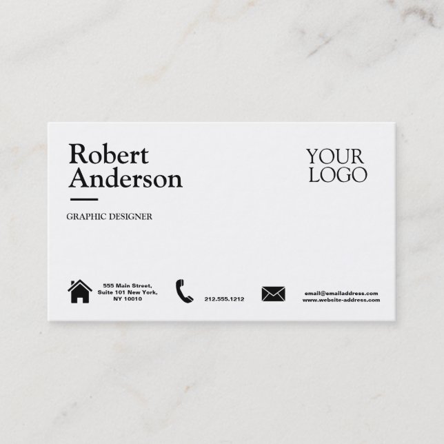Carte De Visite Standard Premium Pearl (Devant)