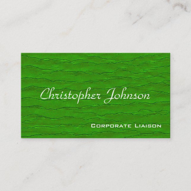 Carte de visite standard professionnel moderne (Devant)