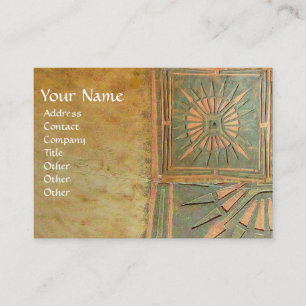 CARTE DE VISITE STAR 2 DU MATIN, MONOGRAM