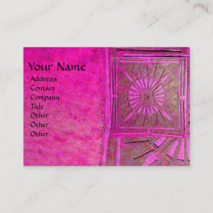 CARTE DE VISITE STAR 2 DU MATIN, MONOGRAM