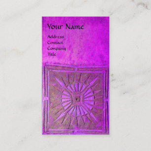 CARTE DE VISITE STAR DU MATIN, MONOGRAM