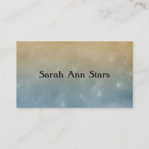 Carte De Visite Starry Sky