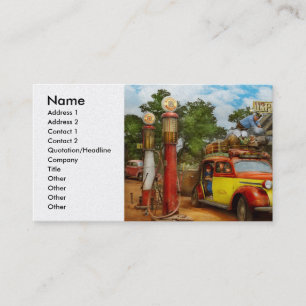 Carte De Visite Station service - la livraison fraîche à la ville