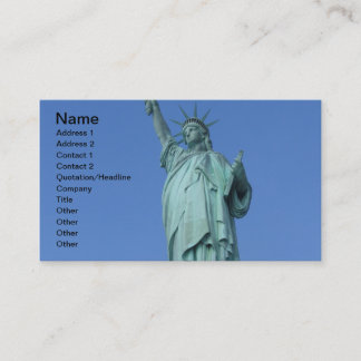Carte De Visite Statue de la Liberté