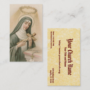 Carte De Visite Ste Rita de Cascia (M 015)