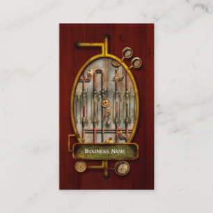 Carte De Visite Steampunk - Le collecteur de lubrification