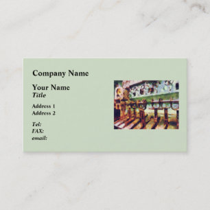 Carte De Visite Steampunk - Levier dans un navire sous-marin